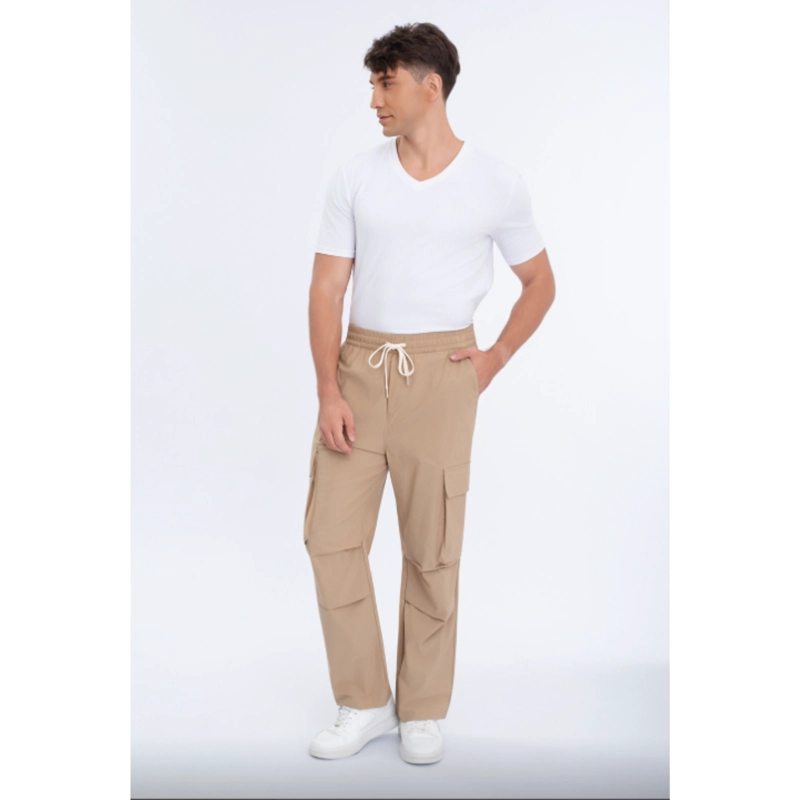PANTALON CARGO HOMBRE VERANO ELASTICADO RECTO 4007 - 1