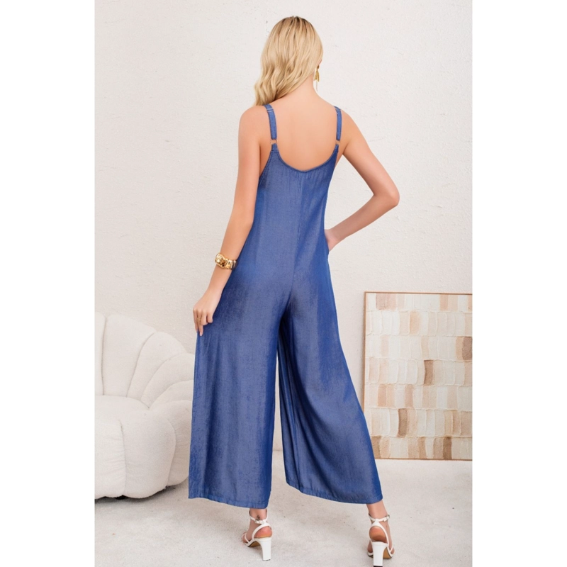 ENTERITO CASUAL MUJER SEMI BRILLO PABILOS AJUSTABLES LISO PREMIUM 3354 - 3