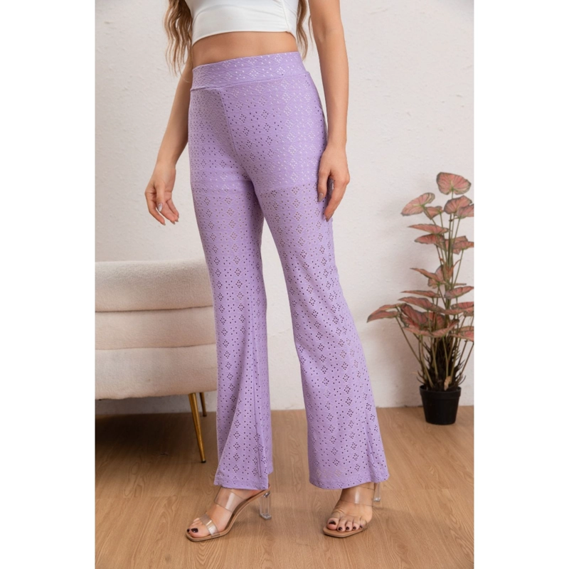 PANTALON FLARE PLAYERO MUJER BRODERIE JUVENIL VERANO 5007 - 2