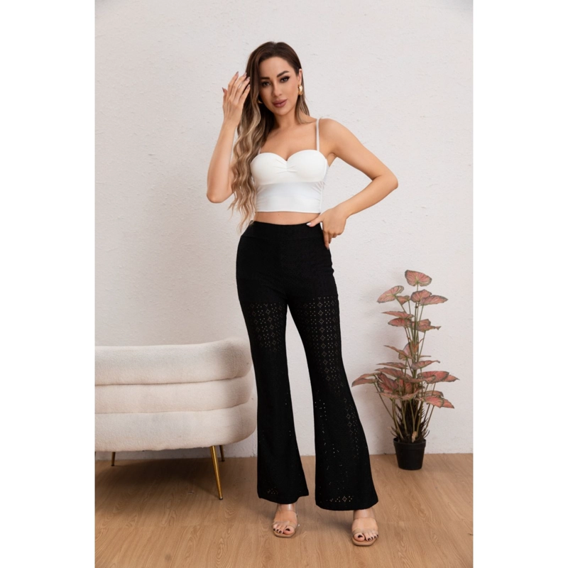 PANTALON FLARE PLAYERO MUJER BRODERIE JUVENIL VERANO 5007 - 2