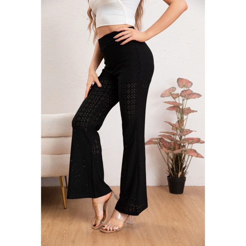 PANTALON FLARE PLAYERO MUJER BRODERIE JUVENIL VERANO 5007 - 3