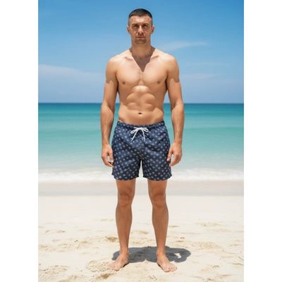 TRAJE DE BAÑO HOMBRE FORRO MALLA BOLSILLOS COLORES DISEÑOS 001 - 2