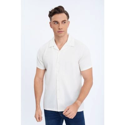 CAMISA HOMBRE REGULAR FIT VERANO FASHION MANGA CORTA 0178 - 1