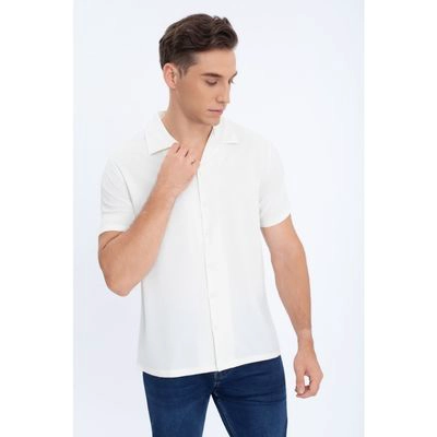 CAMISA HOMBRE REGULAR FIT VERANO FASHION MANGA CORTA 0178 - 1