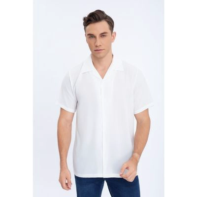 CAMISA HOMBRE REGULAR FIT VERANO FASHION MANGA CORTA 0178 - 2