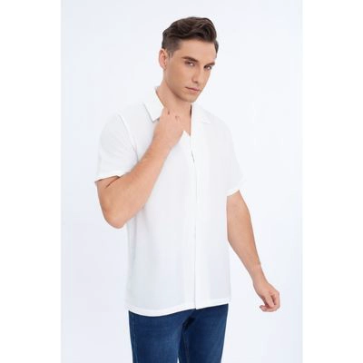 CAMISA HOMBRE REGULAR FIT VERANO FASHION MANGA CORTA 0178 - 3