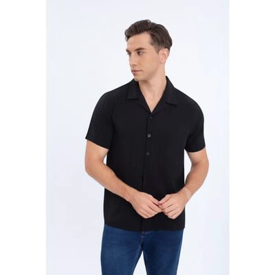 CAMISA HOMBRE REGULAR FIT VERANO FASHION MANGA CORTA 0178 - 3