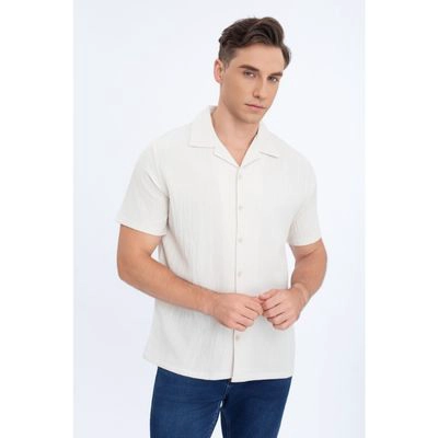 CAMISA HOMBRE RESORT REGULAR FIT VERANO FASHION MANGA CORTA 0179 - 2