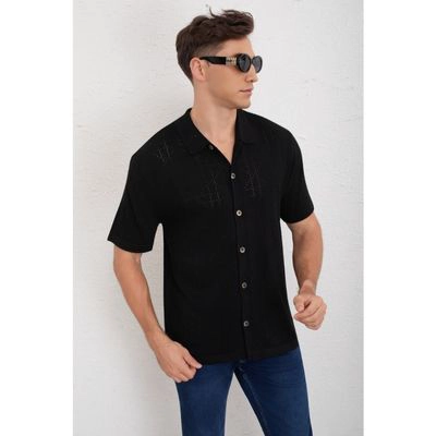 CAMISA HOMBRE HILO ALGODON VERANO CALIDAD PREMIUM DISEÑO 7222 - 1