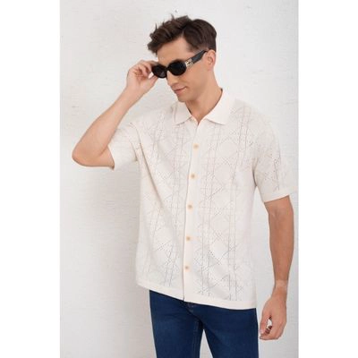 CAMISA HOMBRE HILO ALGODON VERANO CALIDAD PREMIUM DISEÑO 7222 - 2