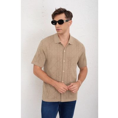 CAMISA HOMBRE HILO ALGODON VERANO CALIDAD PREMIUM DISEÑO 7222 - 3