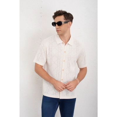 CAMISA HOMBRE HILO ALGODON VERANO CALIDAD PREMIUM DISEÑO 7222 - 3
