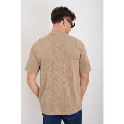 CAMISA HOMBRE HILO ALGODON VERANO CALIDAD PREMIUM DISEÑO 7222 - 4