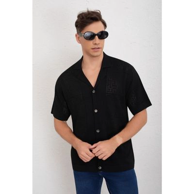 CAMISA HOMBRE HILO ALGODON VERANO CALIDAD PREMIUM DISEÑO CUADROS 7223 - 2