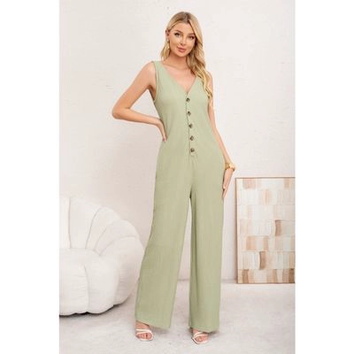 ENTERITO PREMIUM LARGO PRIMAVERA MUJER TELA TEXTURIZADA BOTONES 3387 - 1