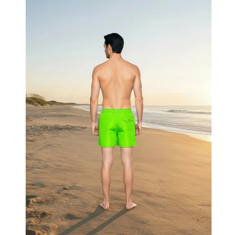 TRAJE DE BAÑO HOMBRE FORRO MALLA COLORES BOLSILLOS 1214 - 4