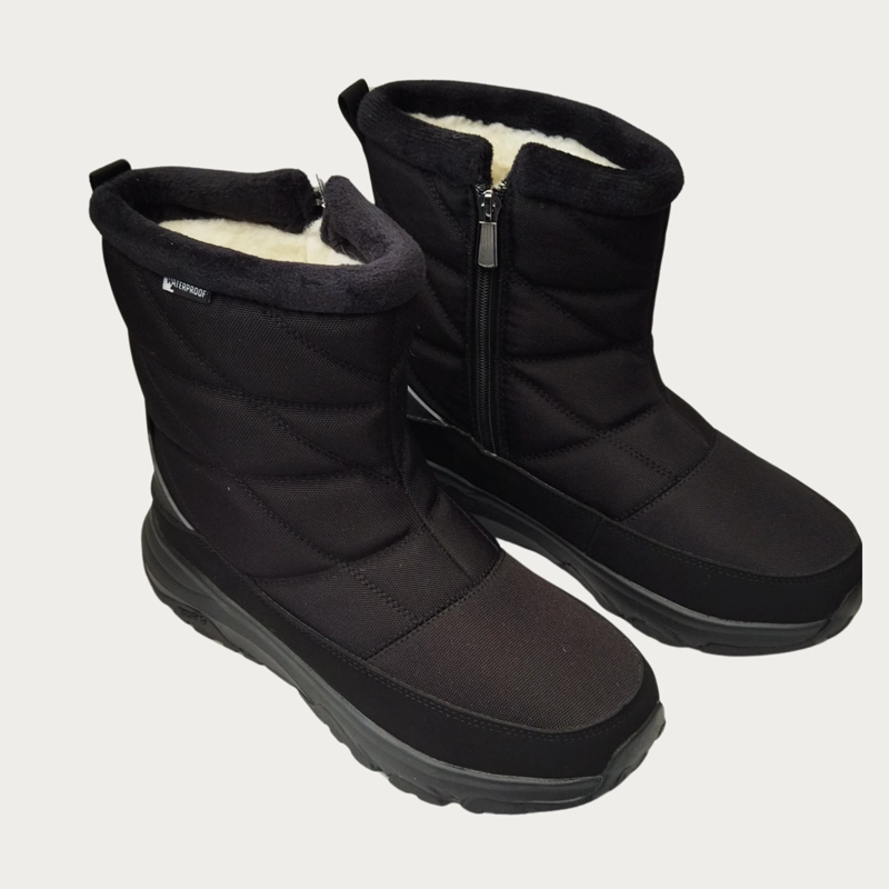 BOTAS HOMBRE IMPERMEABLE FORRO INTERIOR CHIPORRO CIERRE 4651 - 1