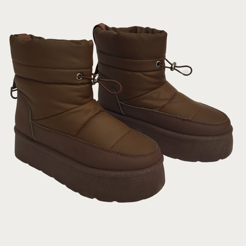 BOTIN IMPERMEABLE MUJER PLATAFORMA FORRO INTERIOR CHIPORRO 5210 - 1