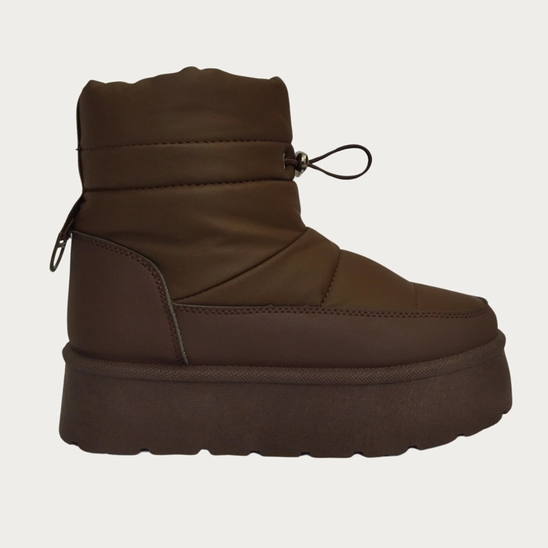 BOTIN IMPERMEABLE MUJER PLATAFORMA FORRO INTERIOR CHIPORRO 5210 - 3