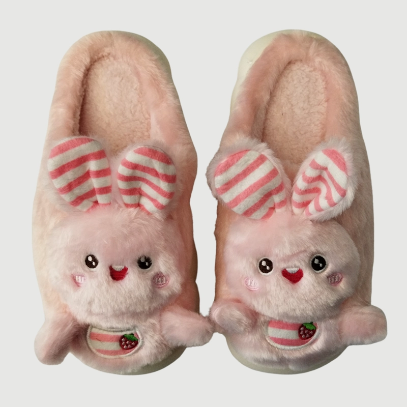 PANTUFLAS MUJER ANTIDESLIZANTE SUELA CONFORTABLE CONEJITO 5419 - 3