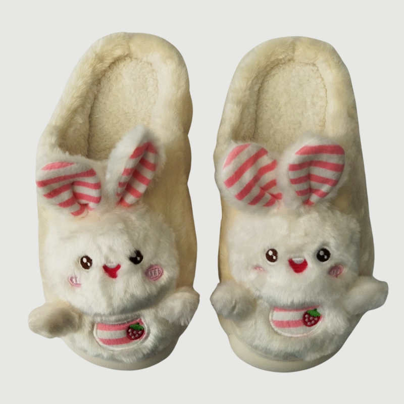 PANTUFLAS MUJER ANTIDESLIZANTE SUELA CONFORTABLE CONEJITO 5419 - 3