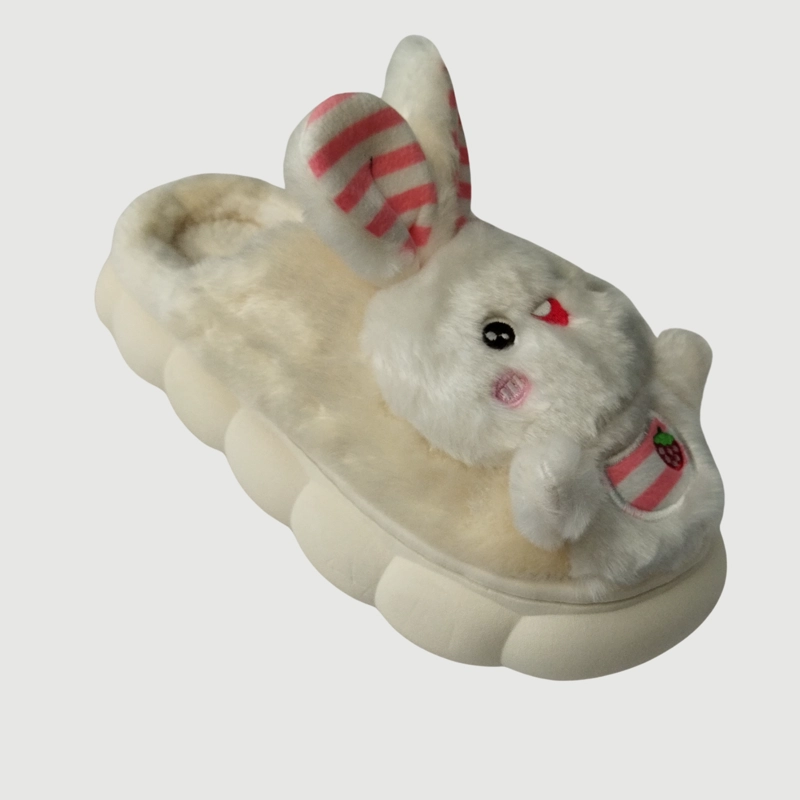 PANTUFLAS MUJER ANTIDESLIZANTE SUELA CONFORTABLE CONEJITO 5419 - 4