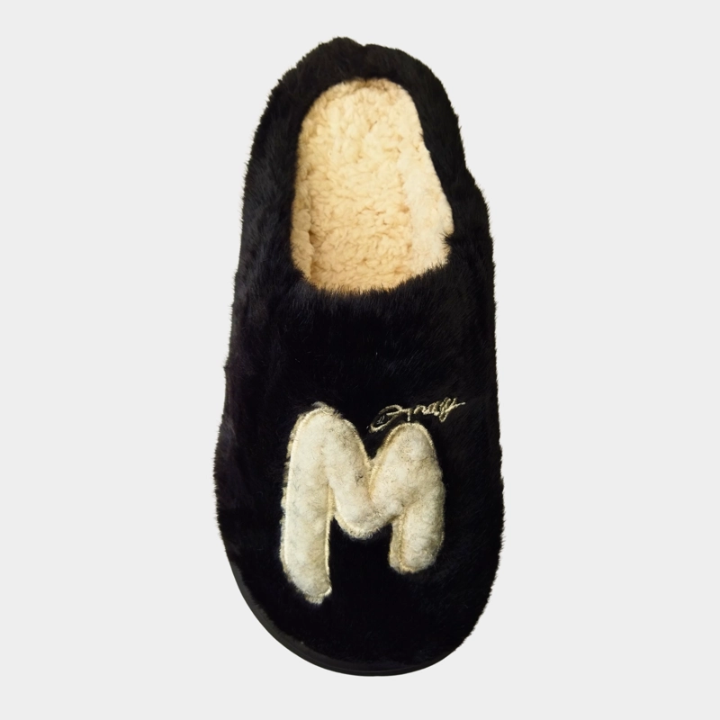 PANTUFLA HOMBRES PREMIUM ZAPATO DESCANSO FELPA DISEÑO M 5436 - 2