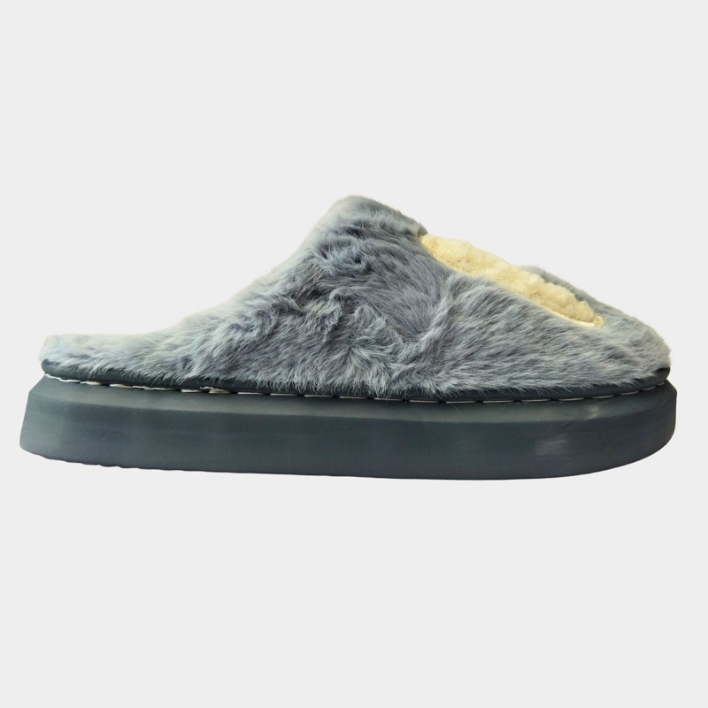 PANTUFLA HOMBRES PREMIUM ZAPATO DESCANSO FELPA DISEÑO M 5436 - 3