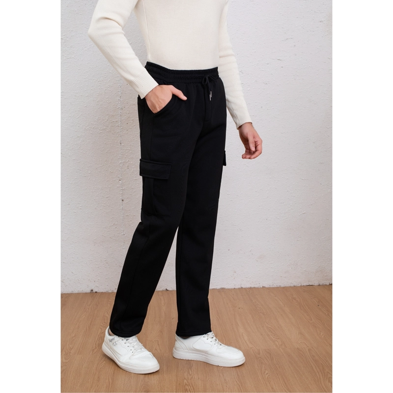 PANTALON BUZO CARGO HOMBRE RECTO FORRO INTERIOR POLAR 7159 - 3