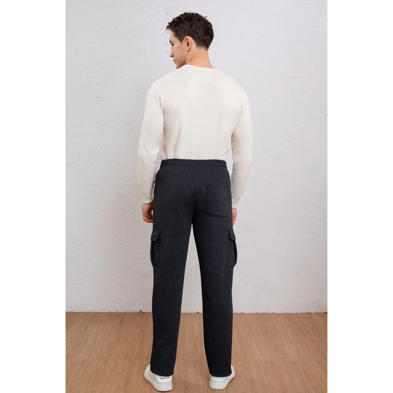 PANTALON RECTO HOMBRE INTERIOR FRISADO EXCELENTE CALIDAD TIPO CARGO 7159 - 4