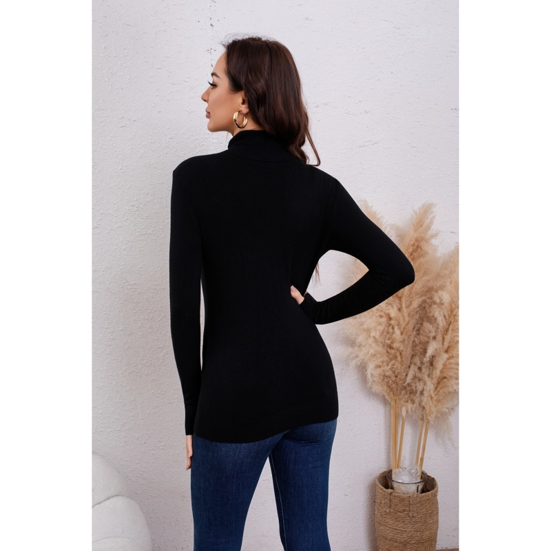 SWEATER BEATLE MUJER MANGA LARGA DELGADO DISEÑO COLORES 6018 - 4