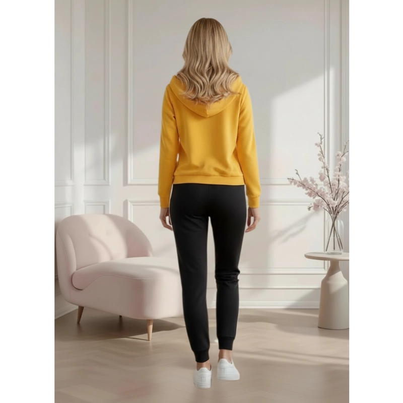 CONJUNTO MUJER 2 PIEZAS BUZO POLERON CIERRE CON LINEA VERANO 7480 - 3