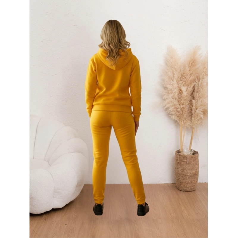 CONJUNTO MUJER FRIZADO BUZO POLERON CON CIERRE INVIERNO MODA 0229 - 3