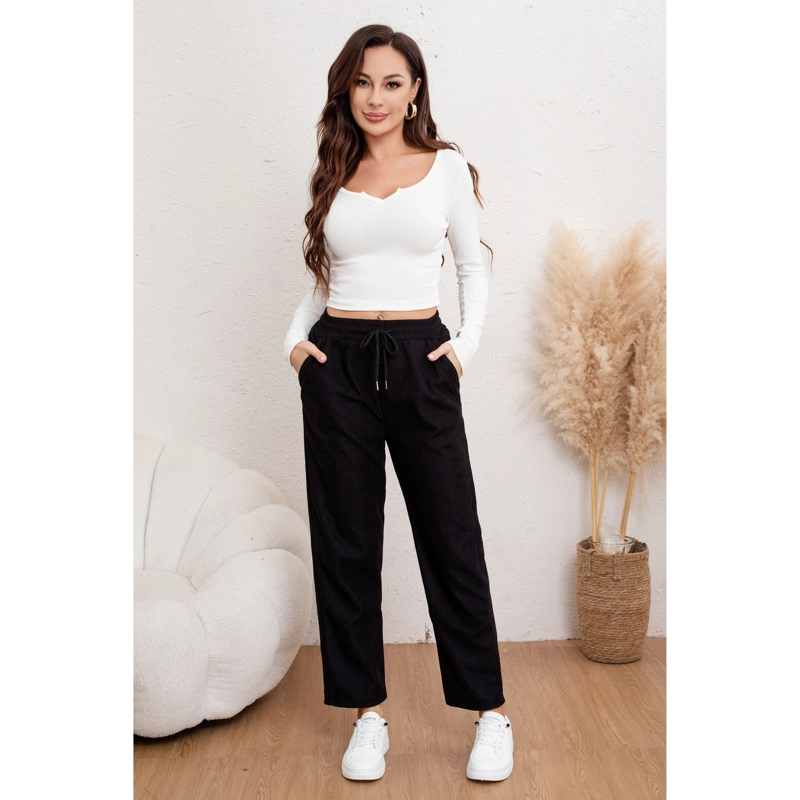 PANTALON RECTO MUJER COTELE  INVIERNO FORRO INTERIOR POLAR 7167 - 2