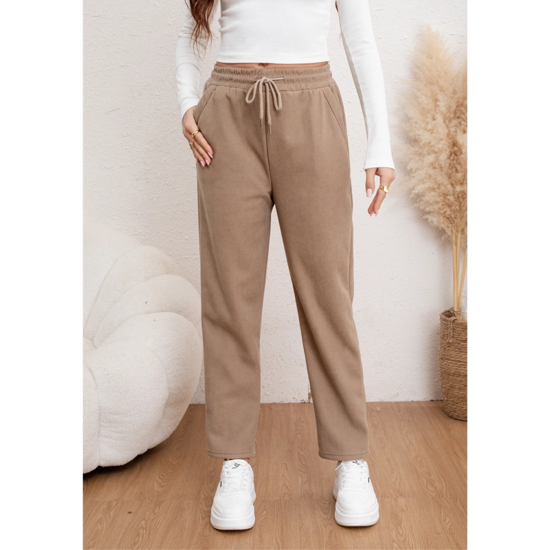 PANTALON RECTO MUJER COTELE  INVIERNO FORRO INTERIOR POLAR 7167 - 3