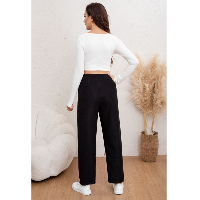 PANTALON RECTO MUJER COTELE  INVIERNO FORRO INTERIOR POLAR 7167 - 4