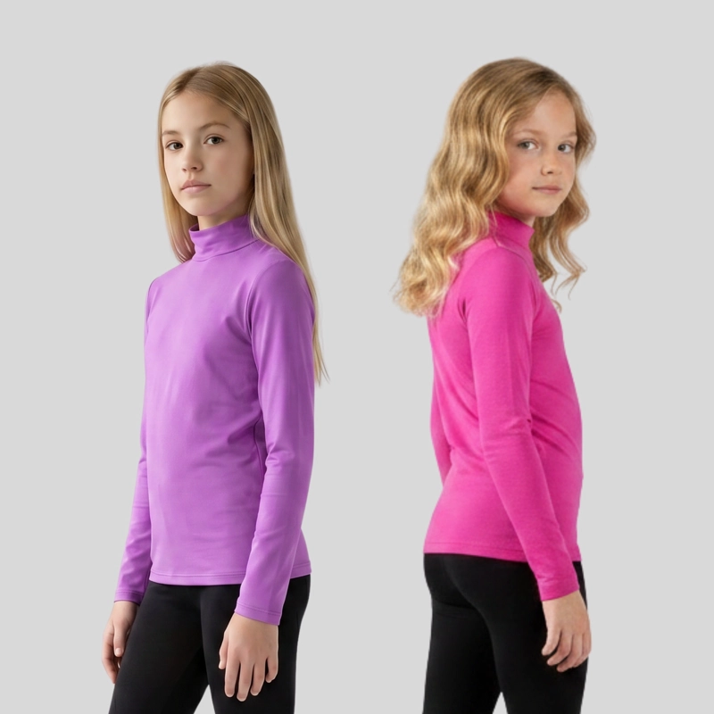 PACK 2 CAMISETA BEATLE NIÑAS JUVENIL MANGA LARGA COLORES POLAR 9472 - 2
