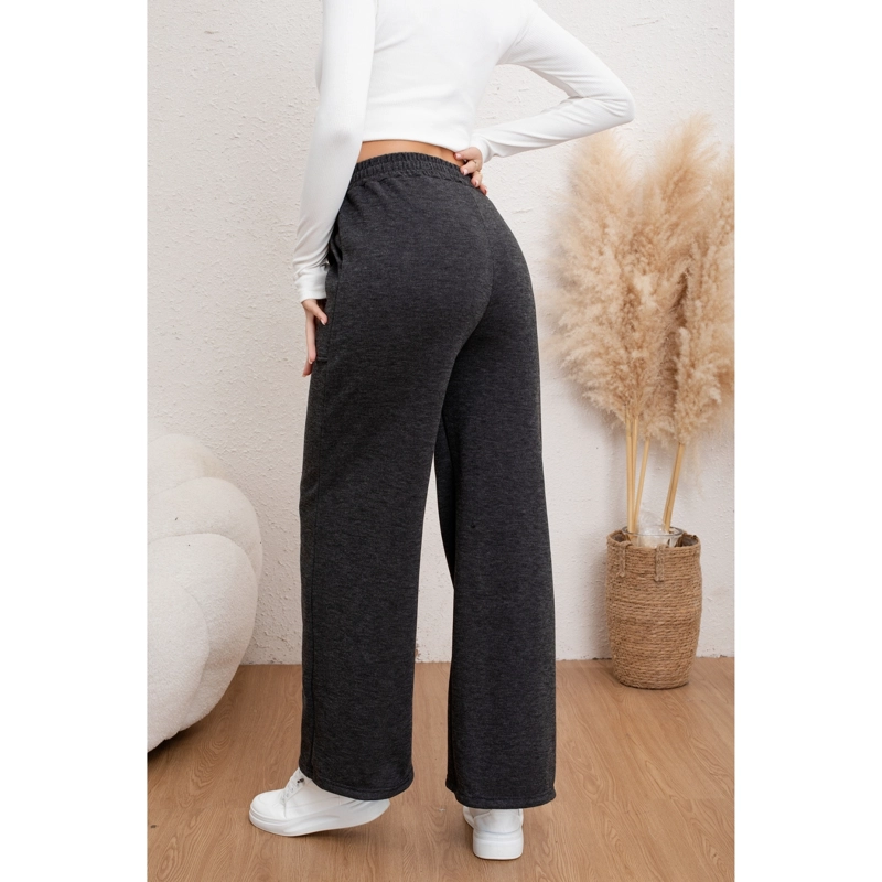 PANTALON DEPORTIVO MUJER GRUESO BOLSILLOS ANCHO OTOÑO INVIERNO 7168 - 3