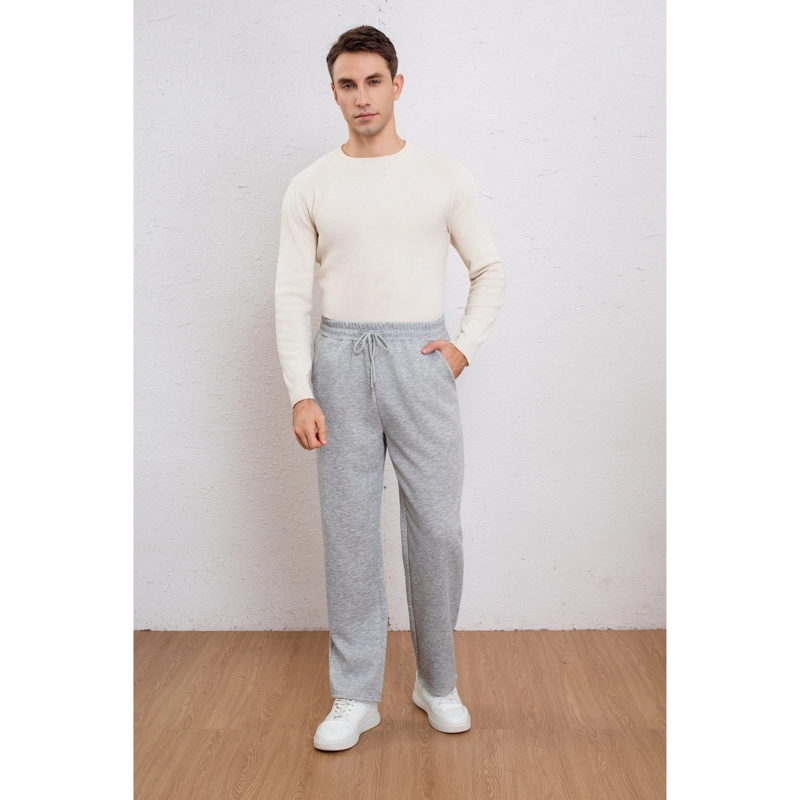 PANTALON BUZO HOMBRE RECTO FORRO INTERIOR POLAR BOLSILLOS 2300 - 2