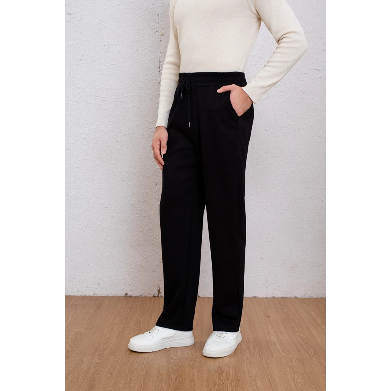 PANTALON BUZO HOMBRE RECTO FORRO INTERIOR POLAR BOLSILLOS 2300 - 3