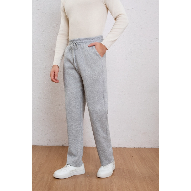 PANTALON BUZO HOMBRE RECTO FORRO INTERIOR POLAR BOLSILLOS 2300 - 3