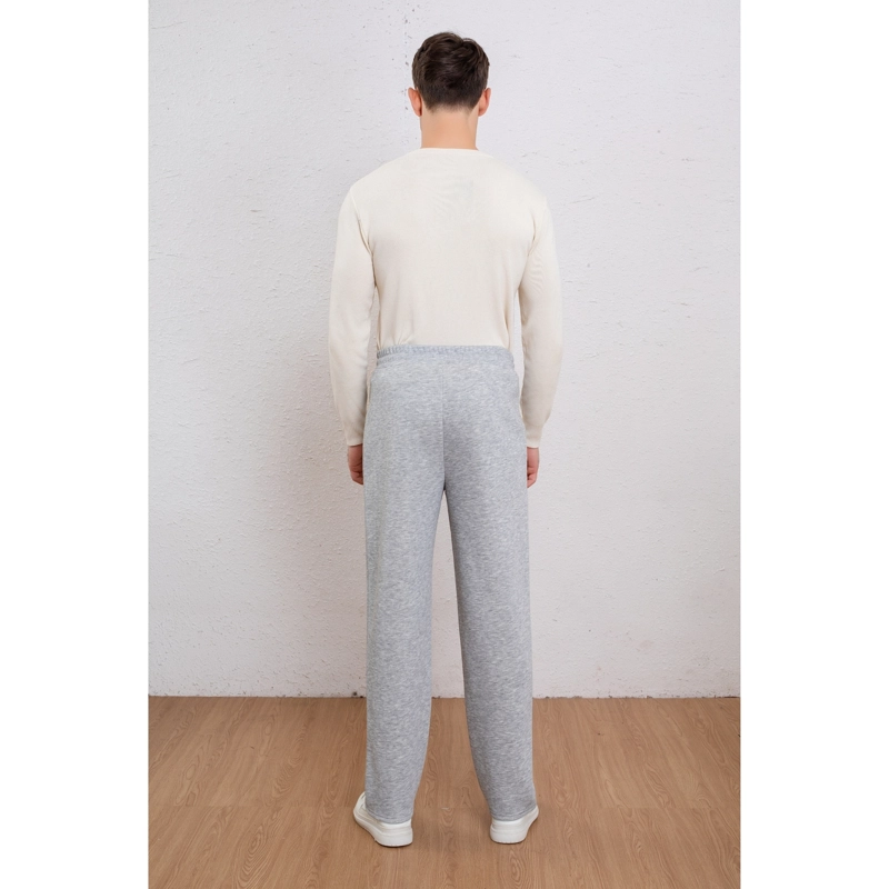 PANTALON BUZO HOMBRE RECTO FORRO INTERIOR POLAR BOLSILLOS 2300 - 4