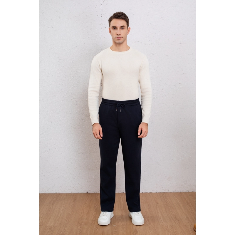 PANTALON RECTO HOMBRE COTELE INTERIOR POLAR BOLSILLOS CARGO 7156 - 2