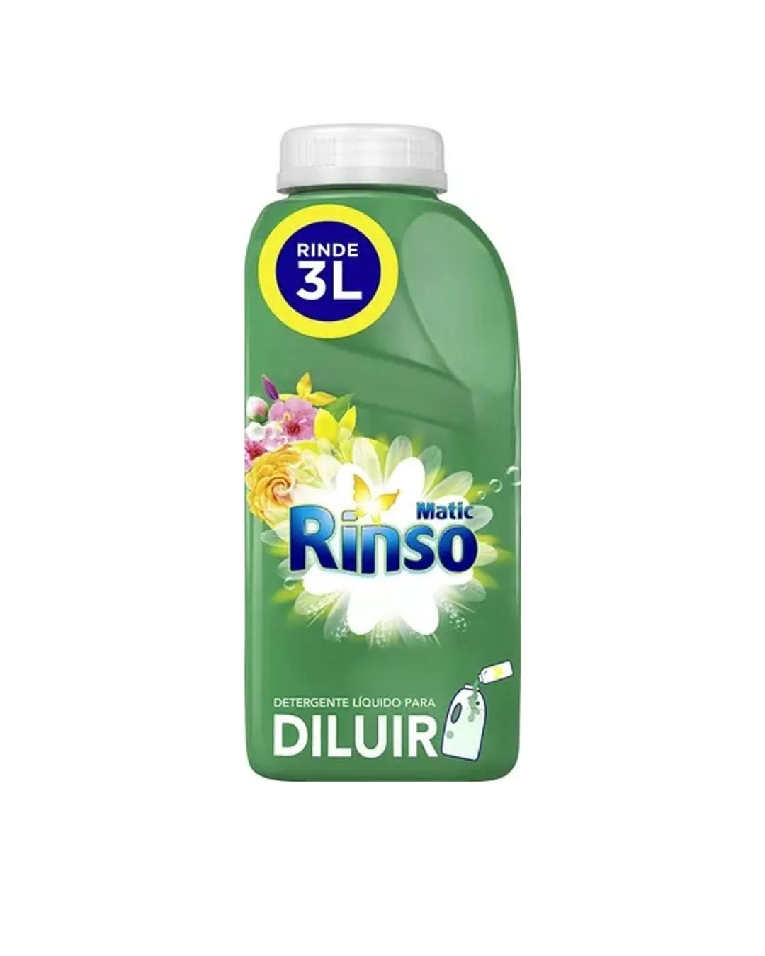 DETERGENTE RINSO DILUIR FLORAL 4X500ML - 3