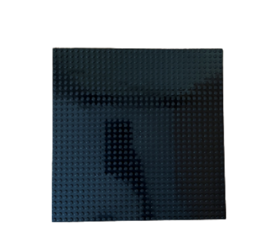 PLACA BASE COMPATIBLE CON LEGO 26 CMS 32 X 32 PUNTOS NEGRO - 1
