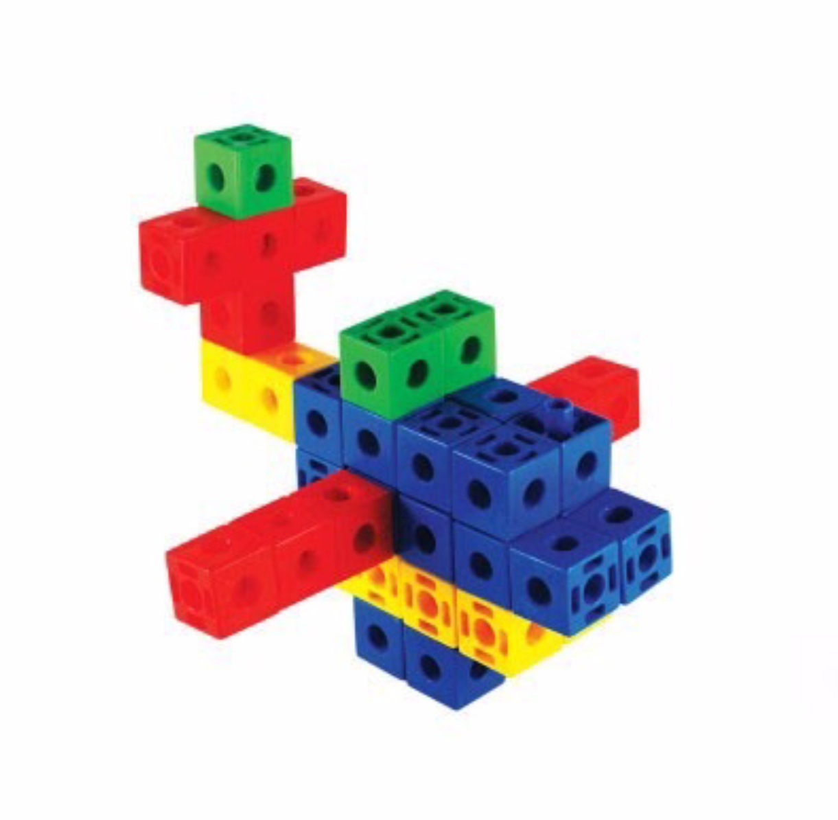 CUBOS MULTIENCAJE MATEMÁTICA GEOMETRÍA PATRONES CAJA PLÁSTI+ - 4