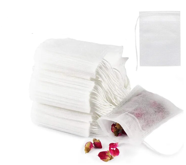 100 BOLSITAS DE TÉ, INFUSIÓN, CAFÉ, ECOLÓGICO, 5,5*7 CMS - 1