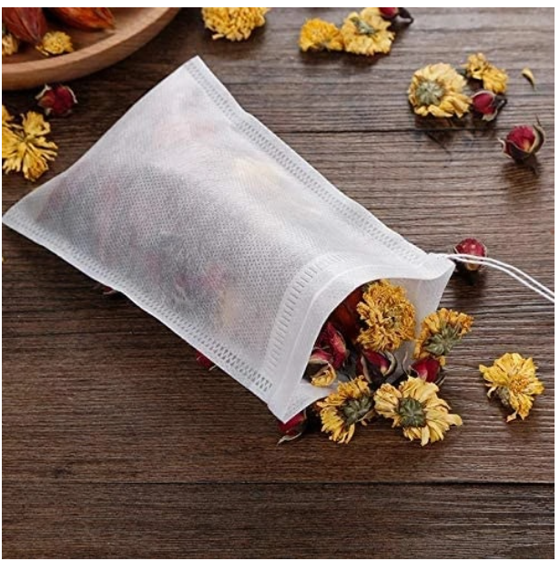 100 BOLSITAS DE TÉ, INFUSIÓN, CAFÉ, ECOLÓGICO, 5,5*7 CMS - 4