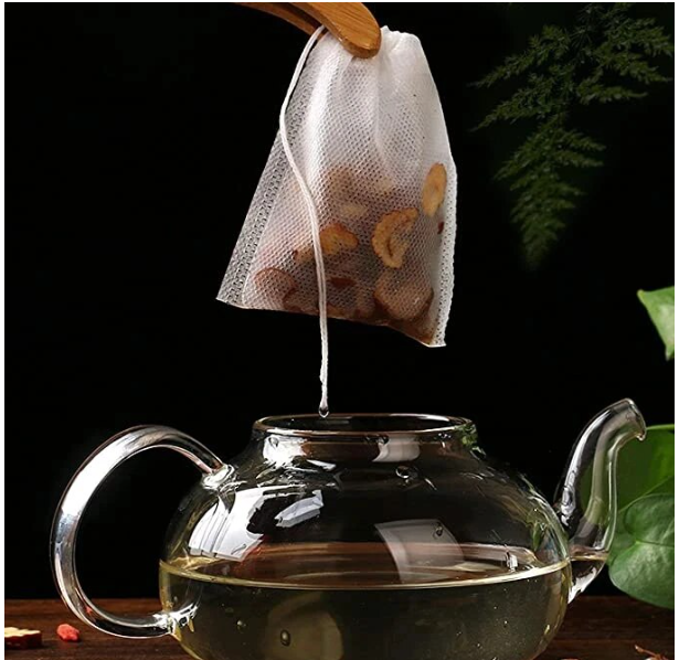 100 BOLSITAS DE TÉ, INFUSIÓN, CAFÉ, ECOLÓGICO, 5,5*7 CMS - 8