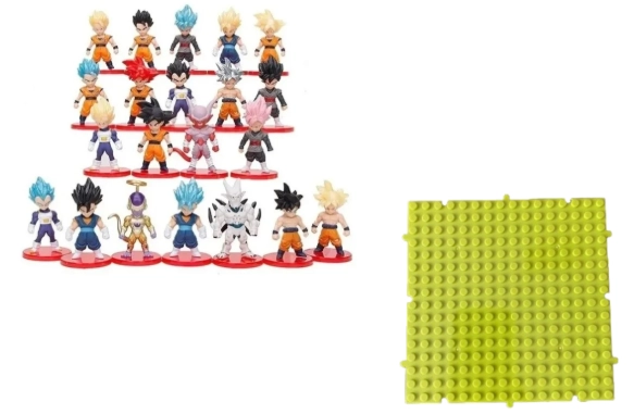 SET 21 FIGURAS DRAGÓN BALL Z +REGALO